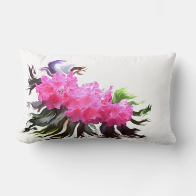 Azaleas Lumbar Cushion (Front)