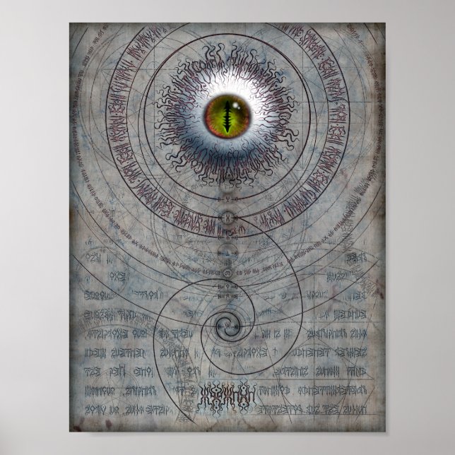 AZATHOTH 8.5x11 Poster (Front)