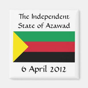 Azawad Flag Magnet
