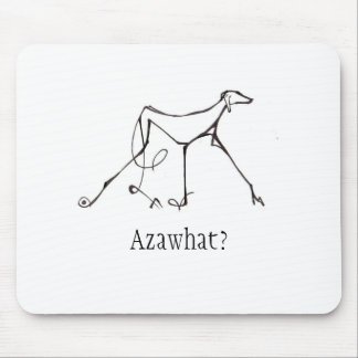 Azawakh Mousepad Design by David Moore