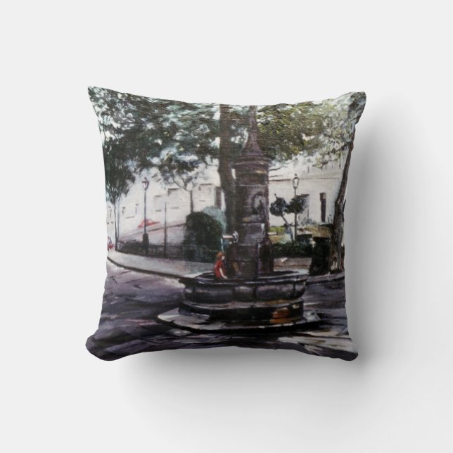 Azcarraga Square (A Coruña) Cushion (Front)