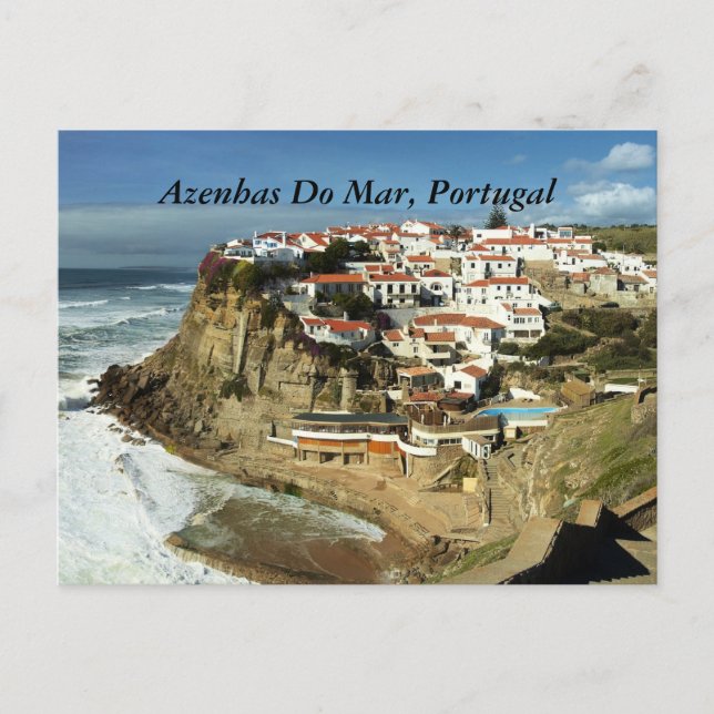 Azenhas Do Mar, Portugal, Postcard (Front)