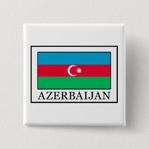 Azerbaijan 15 Cm Square Badge