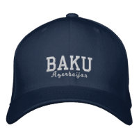 Azerbaijan BAKU Embroidered Baseball Hat