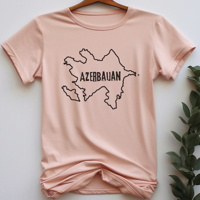 Azerbaijan Country Map Shirt Azerbaijani T-Shirt (Creator Uploaded)
