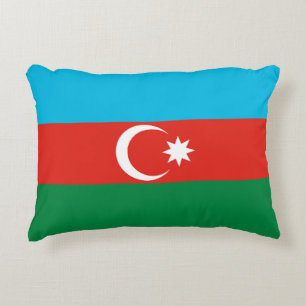 Azerbaijan flag decorative cushion