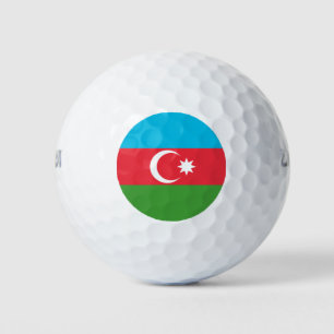 Azerbaijan Flag Golf Balls