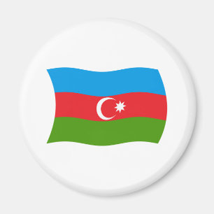 Azerbaijan Flag Magnet
