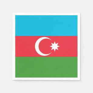 Azerbaijan Flag Napkin