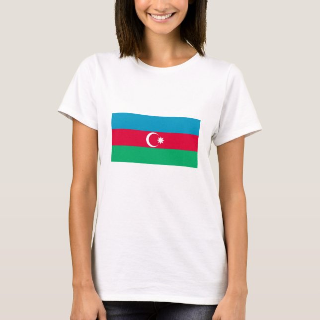 Azerbaijan Flag T-Shirt (Front)