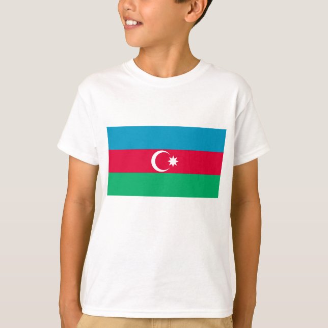 Azerbaijan Flag T-Shirt (Front)