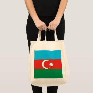 Azerbaijan flag tote bag