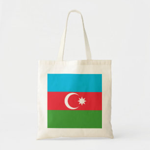Azerbaijan Flag Tote Bag