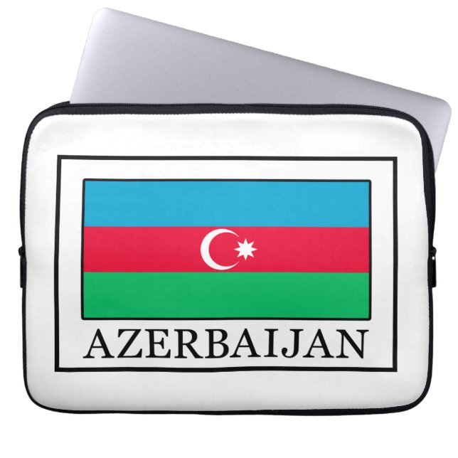 Azerbaijan Laptop Sleeve (Front)