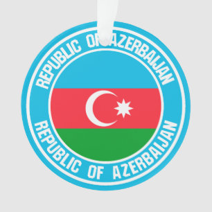 Azerbaijan Round Emblem Ornament