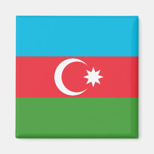 Azerbaijani Flag (Azerbaijan) Magnet