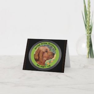AZGRC Saving Golden Retrievers Card