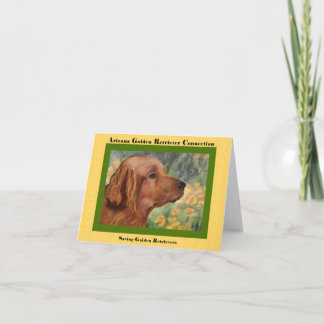 AZGRC Saving Golden Retrievers Card