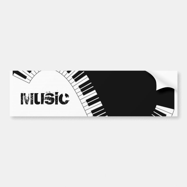 Aziza Keyboard Instruments Bumper Sticker (Front)