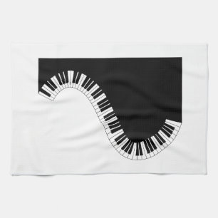 Aziza Keyboard Instruments Tea Towel