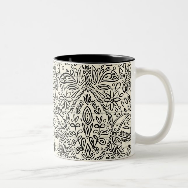 aziza mono Two-Tone coffee mug (Right)