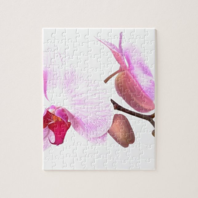 Aziza Orchid Blossoms Jigsaw Puzzle (Vertical)