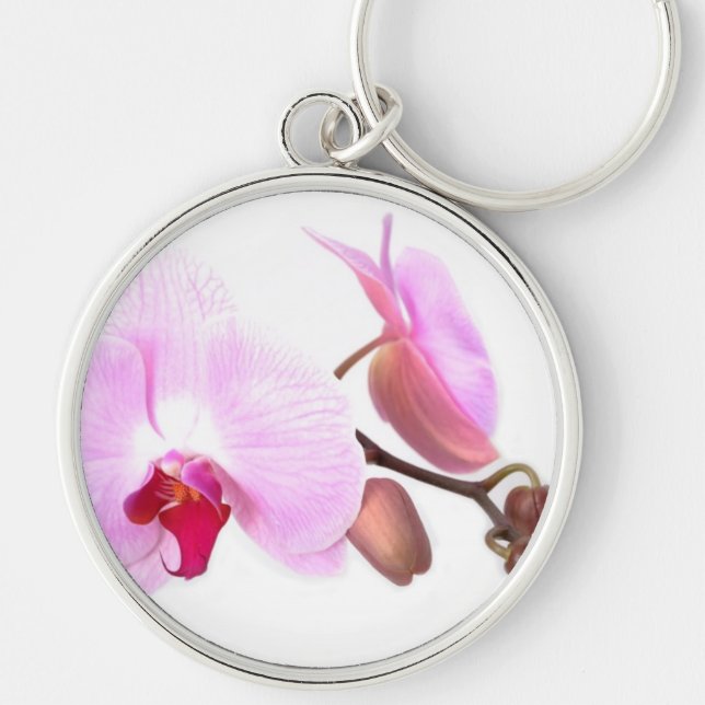 Aziza Orchid Blossoms Key Ring (Front)