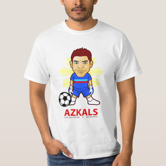 Azkals Shirt - Blue Goalkeeper (Front)