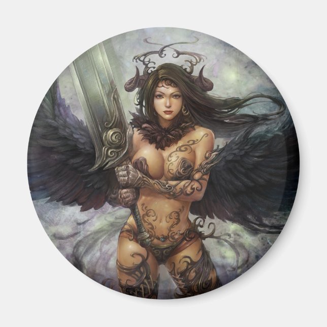 Azmodeus Dark Angel "Sunilda", Magnet (Front)