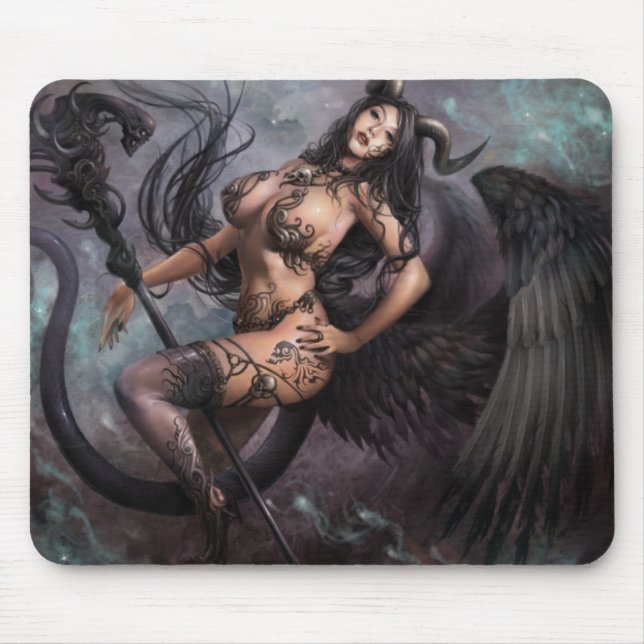 Azmodeus Dark Angels "Helchen", Mouse Pad (Front)