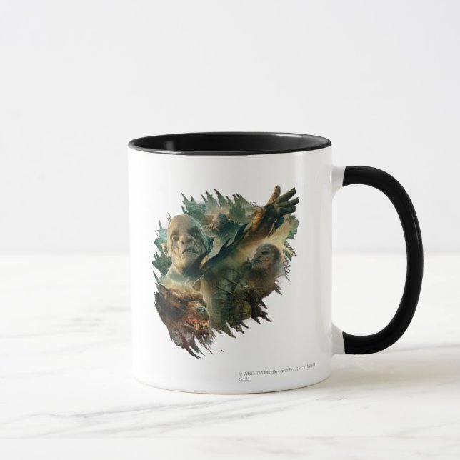 Azog, Narzug, and Bolg Graphic Mug (Right)