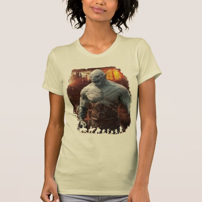 Azog & Orcs Silhouette Graphic T-Shirt (Front)