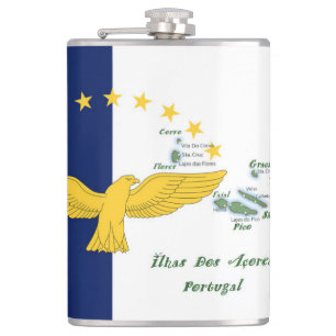 Azorean designs hip flask