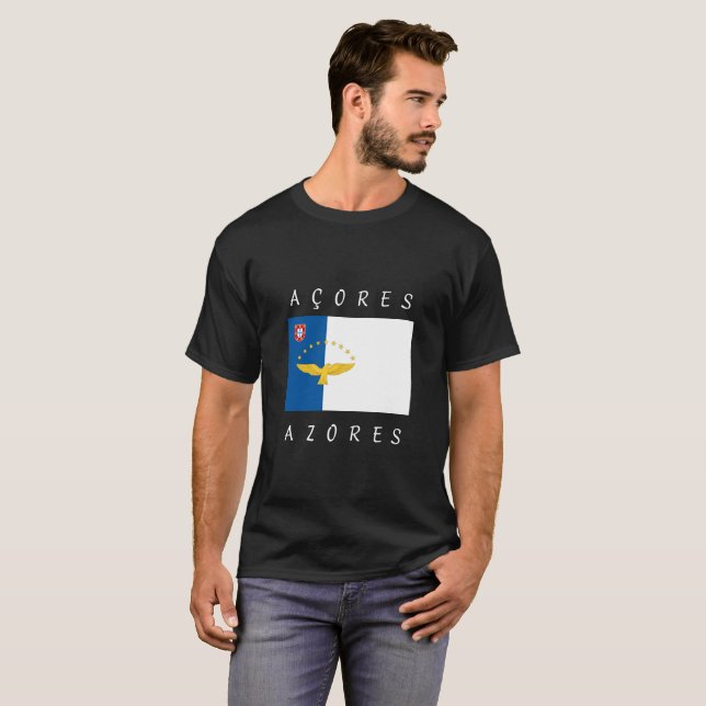 Azores Açores Islands Portugal T-Shirt (Front Full)