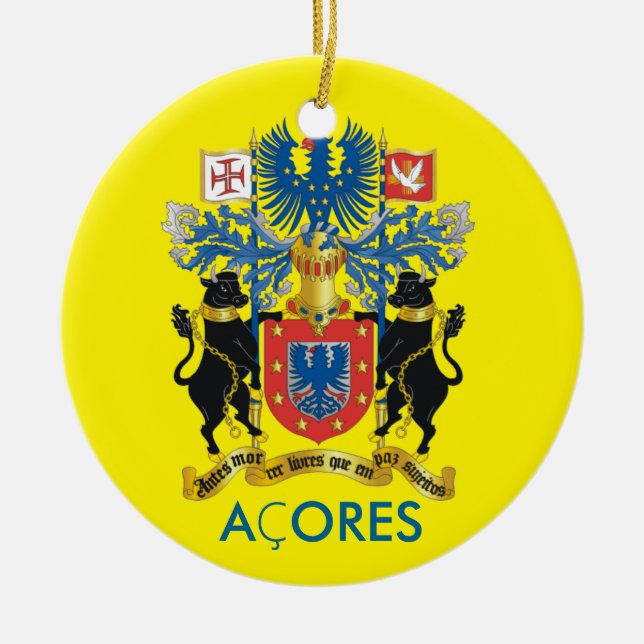Azores- Flag Christmas Ornament (Front)