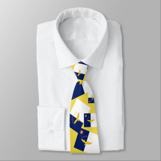 Azores Flag Custom Tie