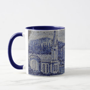 Azores Furnas Lake Tile Cup Caneca das Furnas