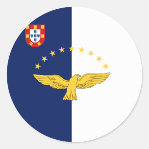 Azores islands flag Sticker