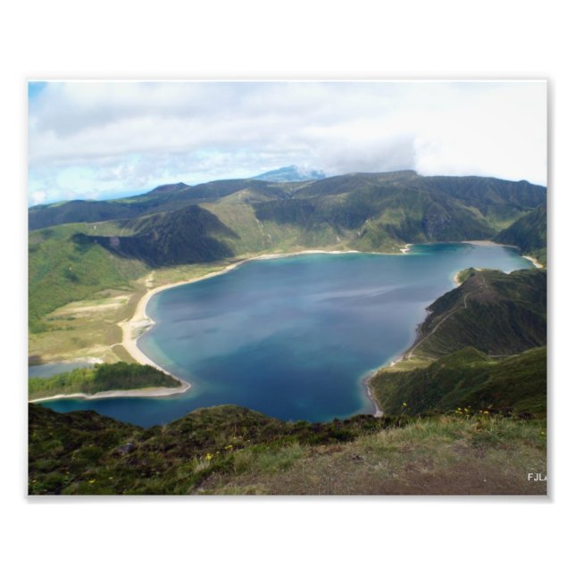 Azores Islands Nature Print (Front)