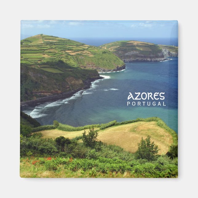 Azores Islands photo, Portugal Magnet (Front)