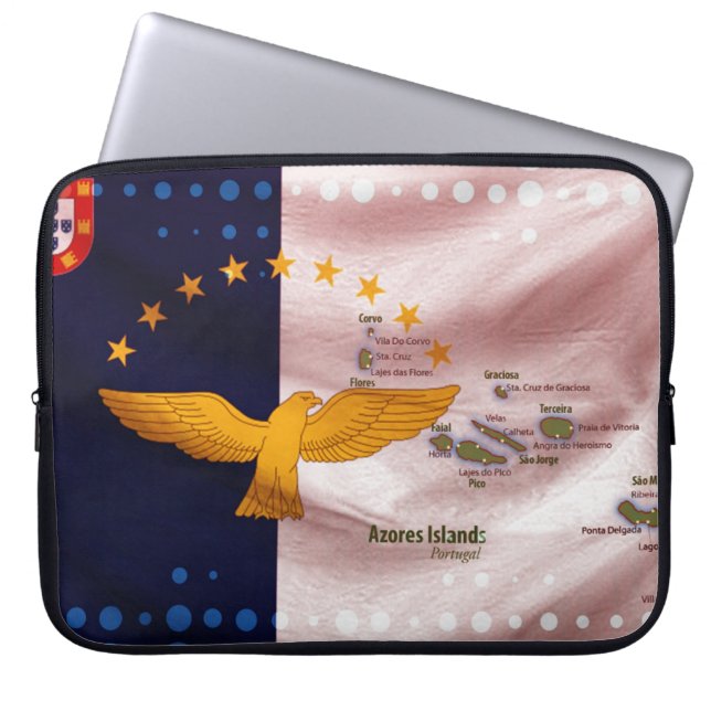 Azores Islands, Portugal Laptop Sleeve (Front)