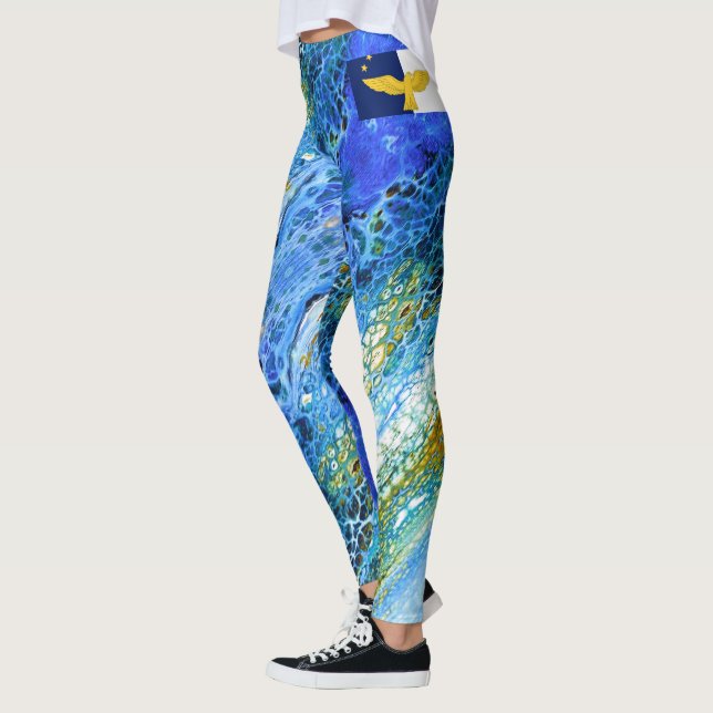 Azores islands, Portugal Leggings (Left)