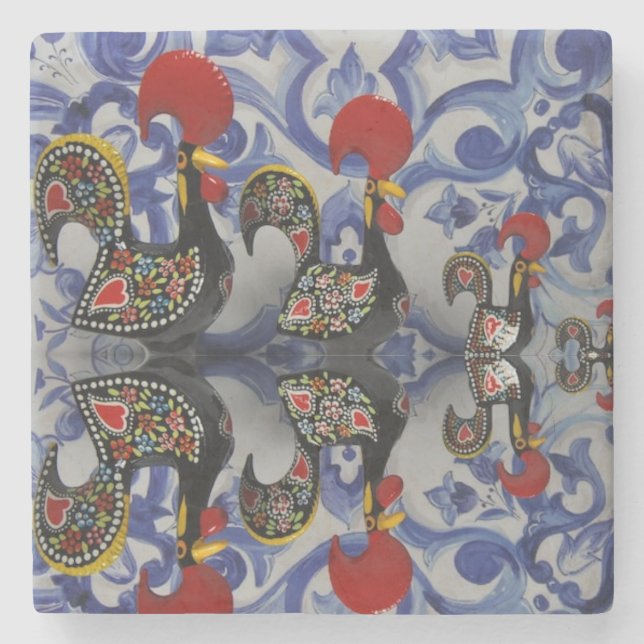 Azores islands, Portugal Stone Coaster (Front)