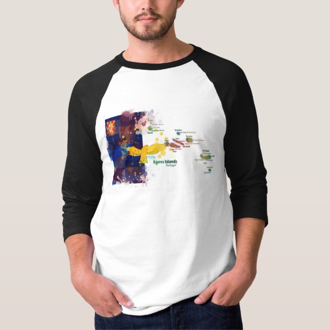 Azores islands, Portugal T-Shirt (Front)