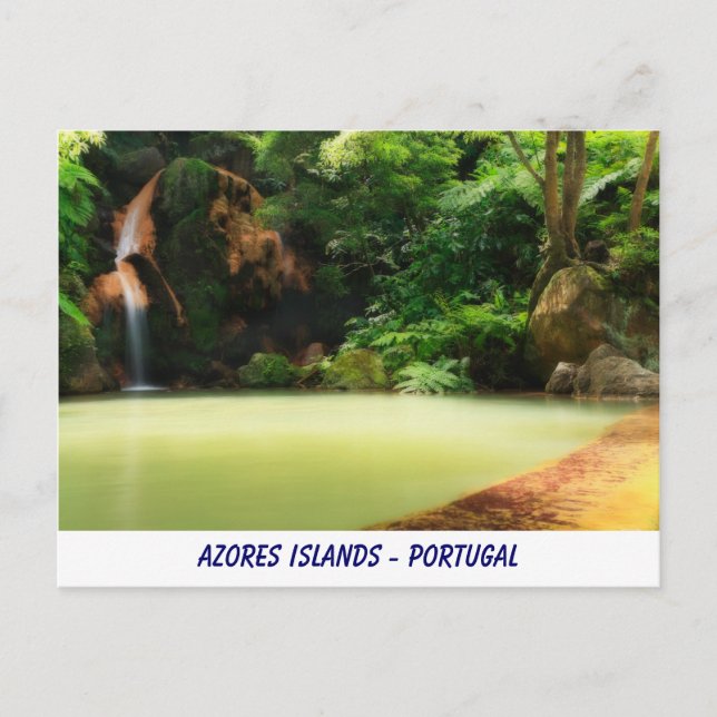 Azores Islands Postcard (Front)