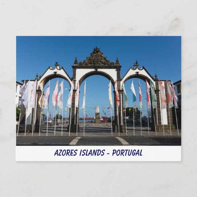 Azores Islands Postcard (Front)