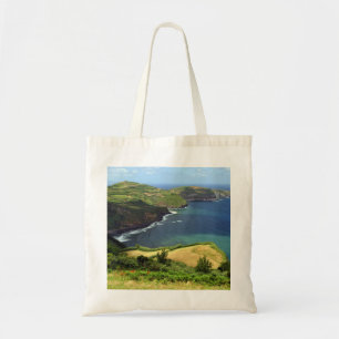 Azores islands sea tote bag