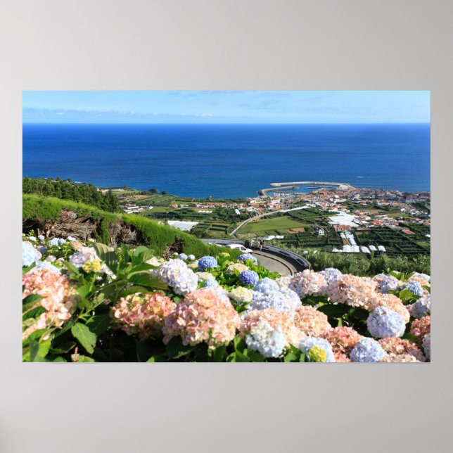 Azores landscape poster (Front)