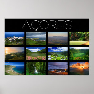 Azores Landscapes Poster