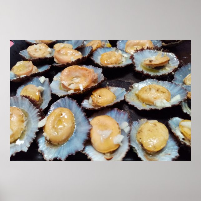 Azores "lapas" limpets poster (Front)